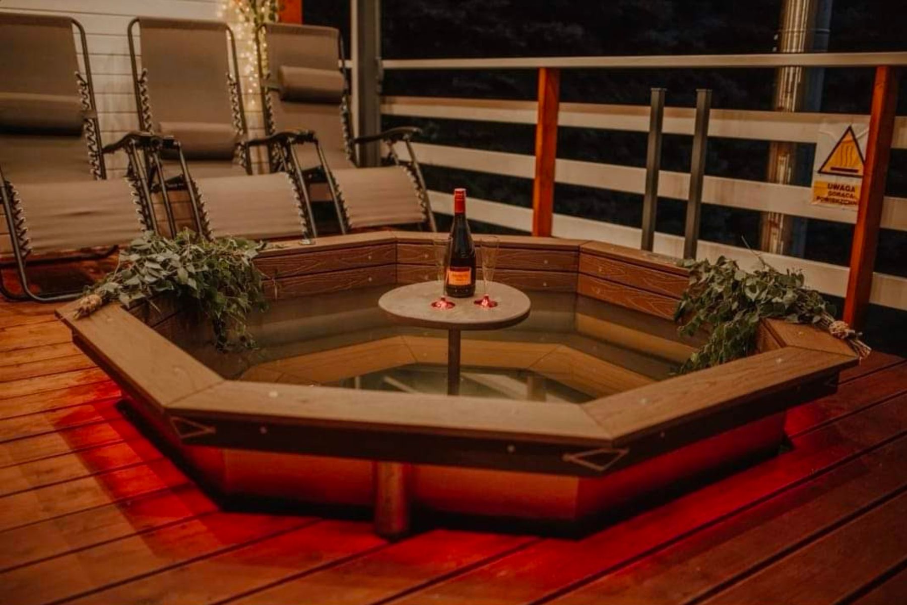 wanna termalna podświetlana